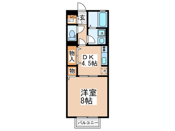 スカイコ－トの物件間取画像